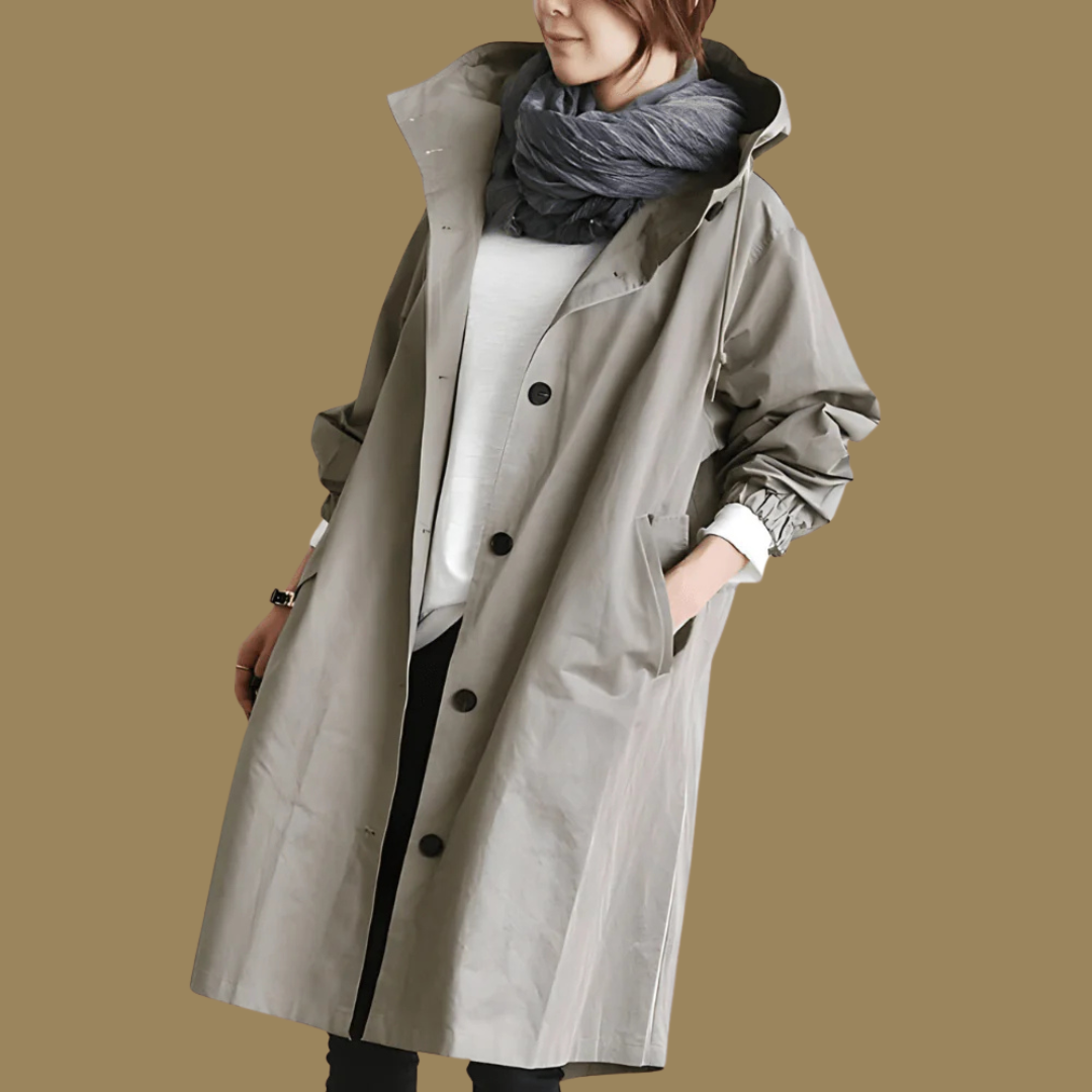 Women's Long Winter Jacket | Windbreaker