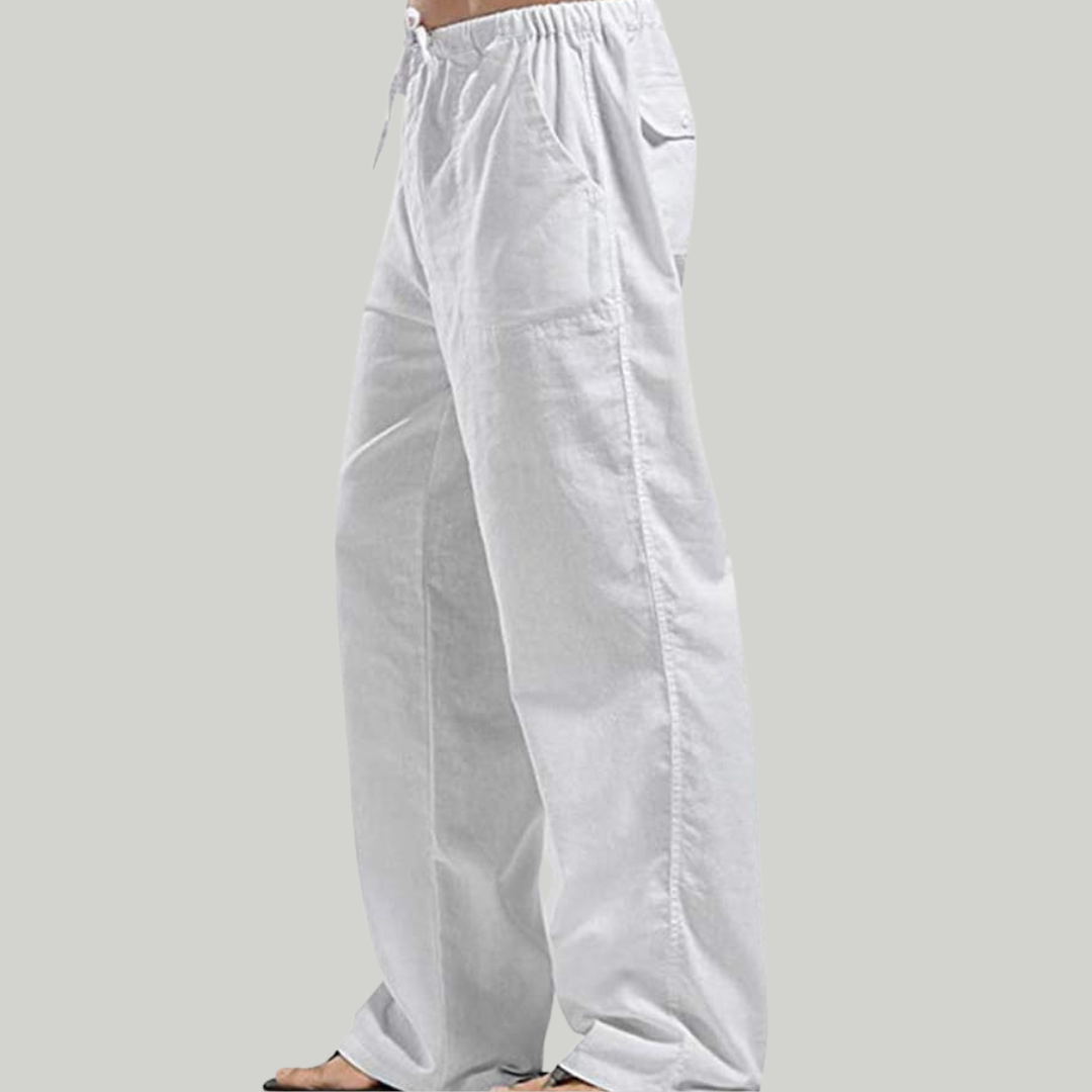 Men's Loose Fit Long Trousers | Wide Leg