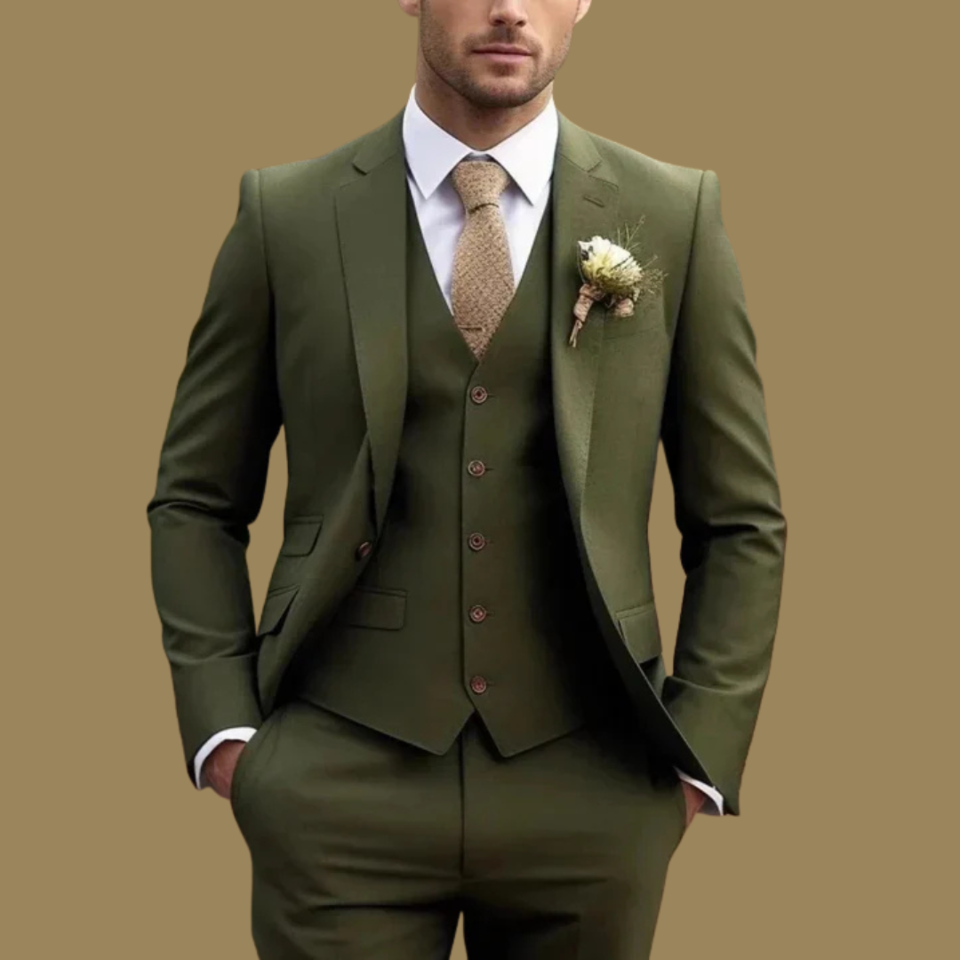 Men’s 3-Piece Wedding Guest Suit | Fromal